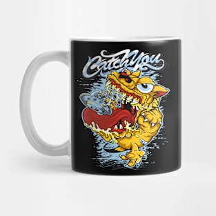 Monster catch alien Mug